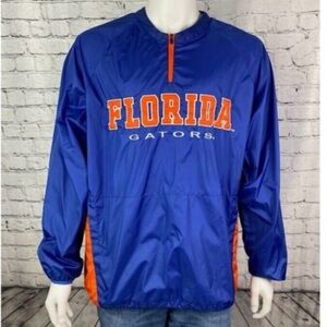 Mens Vintage Florida Gators Windbreaker Colosseum Athletics OrangeBlue Jacket XL
